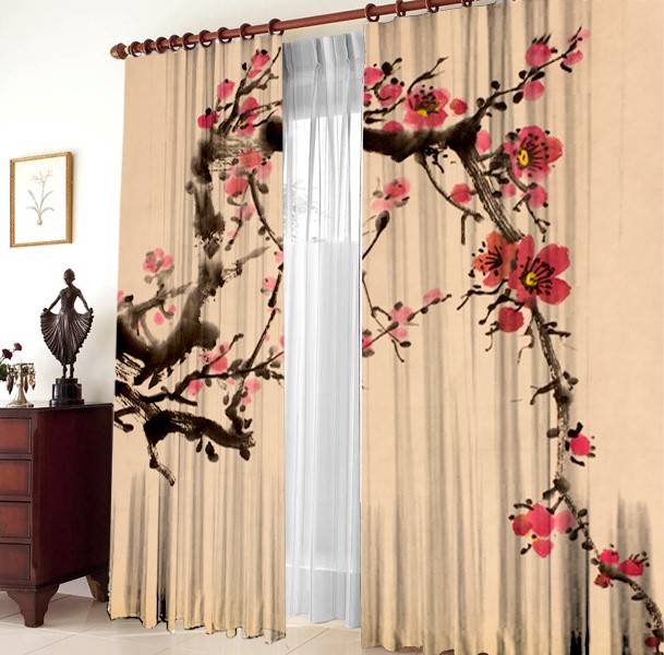 ФОТОТЮЛЬ "ВЕТКА САКУРЫ"  - фото 9282