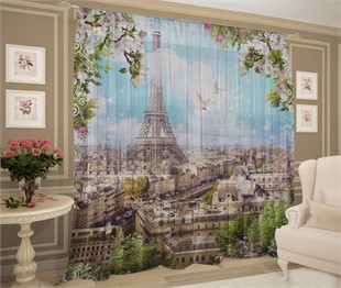 ФОТОТЮЛЬ &quot;СОЛНЕЧНЫЙ ПАРИЖ&quot;