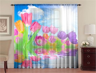 ФОТОТЮЛЬ &quot;СОЧНЫЕ КРАСКИ&quot; 